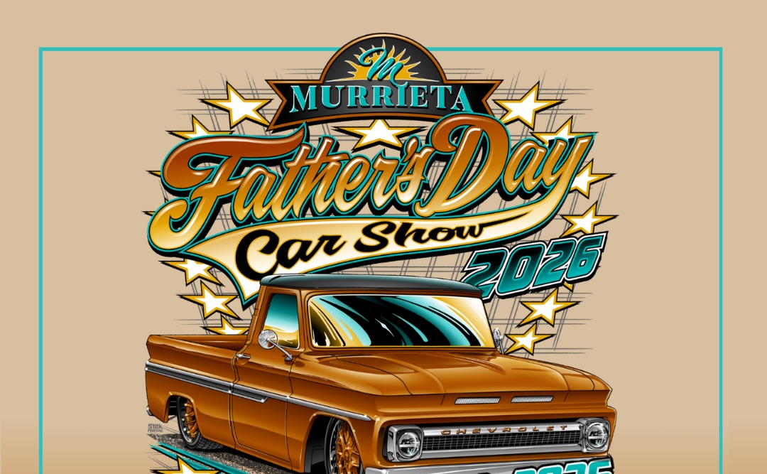 Murrieta Father's Day Car Show partial flyer June 2026